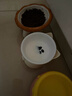 憨憨乐园猫碗陶瓷猫粮双碗斜口狗碗狗盆狗粮宠物幼猫咪吃饭食盆喝水喂食 实拍图