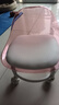 亚克力小凳子静音带万向轮儿童学步凳网红小椅子滑轮矮凳浴室凳 颜色随机【活动款】 实拍图