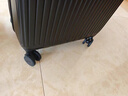 爱华仕行李箱拉杆箱20英寸登机箱男小型旅行箱女密码箱轻便皮箱子骑士黑 实拍图