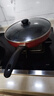 苏泊尔SUPOR 平底锅 炫彩不粘煎锅牛排锅28cm燃气灶明火专用EJ28M4 实拍图