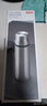 京东京造保温杯 男士女户外大容量闷茶焖泡水杯子 316不锈钢金属灰500ml 实拍图