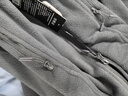 京东京造摇粒绒外套防静电抓绒衣保暖卫衣夹克男女同款T恤打底 深灰色L 实拍图