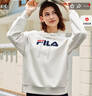 FILA斐乐官方情侣款连帽卫衣2025秋季休闲宽松针织长袖上衣 实拍图