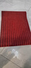 京东京造 条纹拉绒入户垫 家用可裁剪除尘防滑吸水地垫进户门 红色60*90cm 实拍图