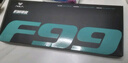狼蛛（AULA）  F99Pro客制化机械键盘gasket结构全键热插拔有线蓝牙无线三模连接99键电竞游戏专用键盘鼠标套装 F99Pro 浅光星辰-TTC烈焰紫轴V2 实拍图