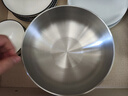美厨（MAXCOOK）304不锈钢碗 大汤碗双层隔热 餐具面碗22CM MCWA106 实拍图