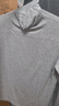 优衣库女装HEATTECH EXTRA WARM混纺高领T恤/长袖9%羊绒478954 478954/03灰色 XL 实拍图