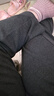 尚都比拉加厚毛呢休闲裤女冬季小个子保暖显瘦烟管裤气质九分哈伦裤 实拍图