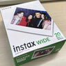 富士（FUJIFILM） 拍立得相纸wide宽幅白边相纸适用于wide300/210/200等相机 宽幅白边5寸20张+收纳盒咔趣紫 实拍图