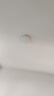 欧普照明（OPPLE）led吸顶灯具儿童房间现代简约圆形阳台卧室灯高显色三防一体快装 呵护光【白光】13W/1200lm直径25cm 实拍图