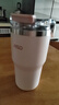 爱仕达（ASD）网红吸管杯水杯保温杯大容量办公车载不锈钢杯子 RWS62B16WG-P 实拍图