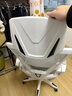 锦汐 电脑椅家用办公椅子靠背人体工学椅学习转椅老板座椅游戏电竞椅 【可后躺+踏脚+乳胶】白框灰网 实拍图