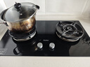 海尔（Haier）【下单抽华为三折叠】麦浪燃气灶天然气双灶 嵌入式台嵌两用 安全防干烧 政府补贴5.2kw猛火QGBE2 实拍图