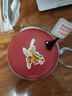 彩虹暖手宝 电热暖手器暖脚暖身暖手暖宝宝充电电热饼 （大号）红色 实拍图
