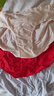 京东京造【首次免洗】纯棉女士内裤山茶花女中腰10A桑蚕丝抗菌裆少女2XL 实拍图
