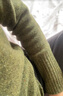 京东京造毛衣女时尚针织衫衣服25冬外套女纯羊毛衫 圆领 海藻绿 XS 实拍图