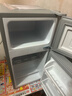志高（CHIGO）小冰箱迷你小型家用冷藏冷冻两用宿舍出租房用双门办公室电冰箱节能省电 【一级能效】66L银色【三天约一度电】 实拍图
