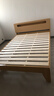 图柔【顺丰闪发】床实木床现代简约双人床主卧大床单人床出租床 单床【促销款】 1.5*2米 框架结构 实拍图