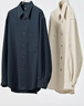 优衣库男女装法兰绒衬衫长袖衬衣纯棉薄外套478118 478118/01乳白色 L 实拍图