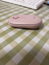罗技（Logitech）时尚系列 PEBBLE鼠标 无线蓝牙鼠标 办公静音鼠标 女性鼠标对称鼠标 鹅卵石造型 玫瑰粉 实拍图