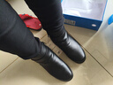 回力妈妈鞋冬季棉鞋加绒防滑保暖老人短靴中老年女皮鞋中年0871黑色39 实拍图