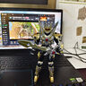 奥迪双钻（AULDEY）铠甲勇士铠魂帝皇侠超可动人偶15周年典藏款成品模型18cm生日礼物 实拍图