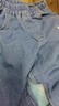 男童裤子儿童春装牛仔裤2025新款中大童宽松长裤男孩春秋季休闲裤 两笑脸K牛仔浅蓝 140 实拍图