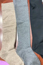 猫人jk小腿袜秋冬显瘦高筒女士长袜保暖空调袜黑色过膝长筒棉袜3双 实拍图