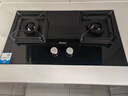 海尔（Haier）燃气灶天然气双灶 家用嵌入式台嵌两用 5.2kw猛火 64%一级能效 智能烟灶联动Q2BE58（天）可调节 实拍图