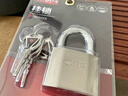 玥玛304不锈钢挂锁防水防锈工具箱锁电表箱门锁车厢锁阳台窗锁BX30L 实拍图