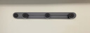 西门子（SIEMENS）旗舰款轨道插座 明装可移动轨道 0.8米带总控开关 灰色 实拍图