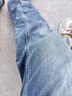 真维斯（Jeanswest）牛仔裤男2026春季轻商直筒修身牛仔长裤男蓝色常规31 实拍图
