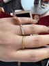 范琦（Fanci）恋爱频率系列情侣戒指一对戒银生日表白新年礼物送男女友 实拍图