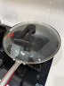 康巴赫炒锅316L不锈钢炒菜锅少油烟不粘锅家用电磁炉燃气灶通用32cm 实拍图