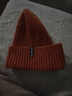罗蒙针织帽子男女秋冬季保暖帽户外骑行防风防寒护耳冷帽百搭毛线帽 实拍图
