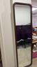 家逸实木全身镜落地穿衣镜卧室立体镜贴墙壁挂试衣镜入户高清化妆镜子 实拍图