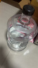 拜杰纯净水桶 食品级PC矿泉水桶透明手提式水桶茶水桶 大容量水桶黑盖7.5L 实拍图