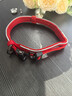 多尼斯（DOGNESS）狗狗牵引绳遛狗绳狗链子项圈小中型犬泰迪柯基法斗博美马犬 红M 实拍图