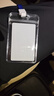 优和（UHOO）透明工作牌卡套防水PVC证件卡套工牌胸牌挂牌卡套胸卡学生证员工证件牌学员证带绳 1套竖式6656-7 实拍图