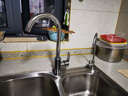 九牧（JOMOO）官方旗舰100全铜厨房水龙头冷热洗菜盆防溅洗手池洗碗旋 冷热精铜加厚大弯水龙头/送 实拍图