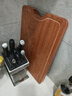 双枪乌金檀木整木菜板 百年龄砧板家用切菜案板抗菌实木菜板45*30*3 实拍图
