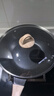 九阳（Joyoung）炒锅含钛不粘锅麦饭石色家用炒菜锅牛排煎锅少油烟炉灶通用30cm 实拍图