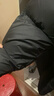 骆驼（CAMEL）抱抱户外羽绒服鸭绒加厚面包服秋冬拒水保暖时尚潮流防风运动外套 黑色，男女同款，A1W2PN121N5 L 实拍图