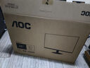 AOC 27英寸 120Hz IPS HDRMode HDMI 低蓝光不闪 可壁挂 三边微边 超薄节能办公电脑显示器 27B35H 实拍图