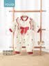 欢喜小熊宝宝马甲秋冬新生儿加厚坎肩儿童衣服无袖上衣婴儿开衫 实拍图