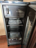 卡萨帝（Casarte）揽光166L可制冰双温冰吧家用大容量客厅茶叶冷藏柜保鲜柜办公室小冰箱小型展示柜DS0166DK 实拍图