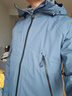 迪卡侬新款男士户外山地徒步防风防水MH500夹克亚洲版型深青L-5455053 实拍图