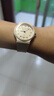 正港（ZGO）手表女学生电子表初高中生中考高考公务员考试专用手表 852奶茶色 实拍图