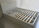 林氏家居床双人床1.5米高箱储物床现代简约榻榻米床收纳单人床家具JH4A 实木排骨架|白床（实木排骨架） 1500mm*2000mm 床+床垫 实拍图