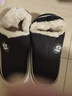 大嘴猴（Paul Frank）棉拖鞋女秋冬外穿保暖家居厚底包跟月子棉鞋男5504 实拍图
